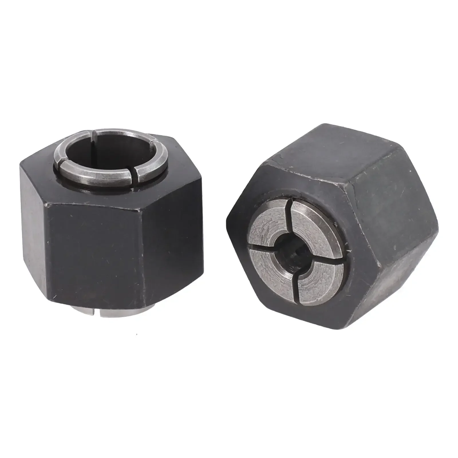 2pcs Router Collet Steel Replacement For DW621 DW616 DW618 DW621K DW625 DW6214 Accessories