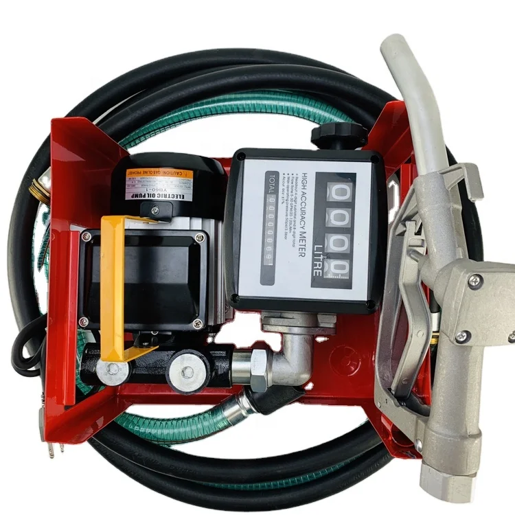 60L Electric Di esel Fuel Pump With Manual Nozzle or Automatic  AC 110V/220V