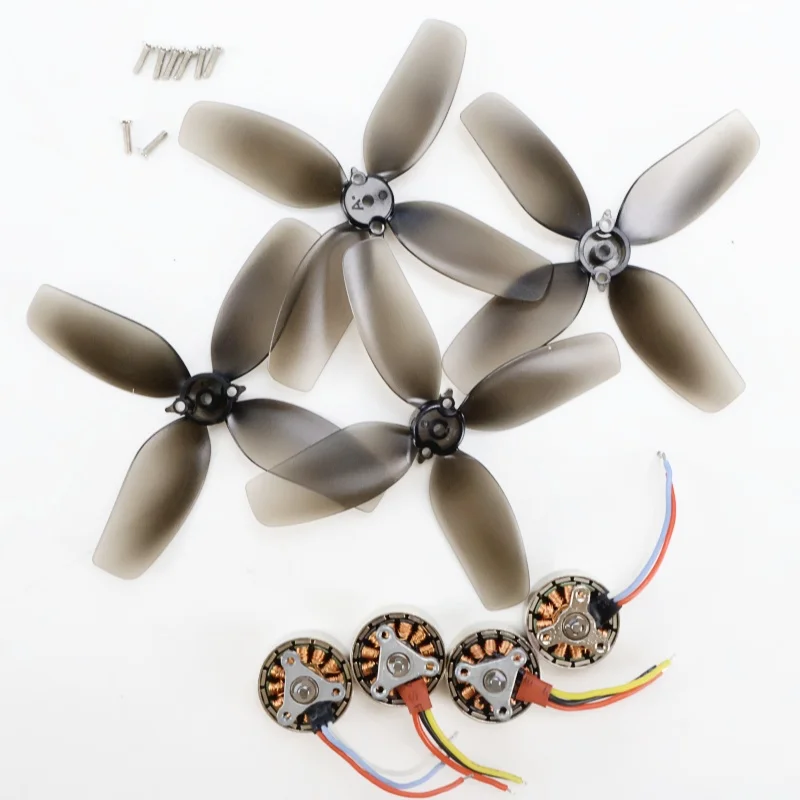 4 Stück 1503 Bürstenloser Motor und 1503 Paddle FPV Drohne Ferngesteuertes Modellflugzeug Spielzeug Elektrisches Zubehör