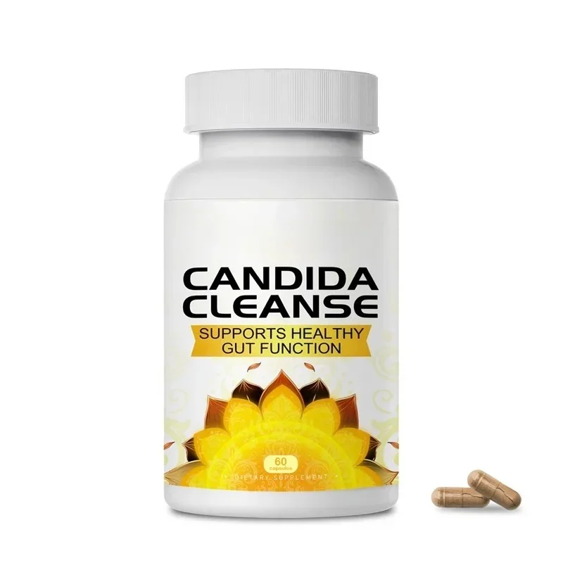 Candida Cleanse - Intestinal and Colon Support, Cleansing & Detoxification, Improves Digestion, Enhances Nutrient AbsorptionSupp