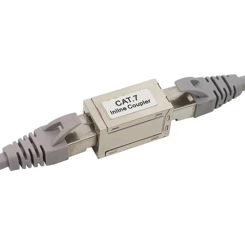 RJ45-Koppler Ethernet-Extender 10 Gbit/s, Cat7-Ethernet-Koppler Buchse auf Buchse für Cat7/Cat6/Cat5e-Kabel