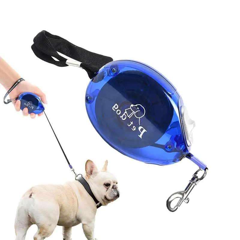 Pet Walking Leash 8.2FT Pet Walking Essentials Tangles-Free Retractable Dog Walking Leash With Anti-Slip Handle Easy Lock &