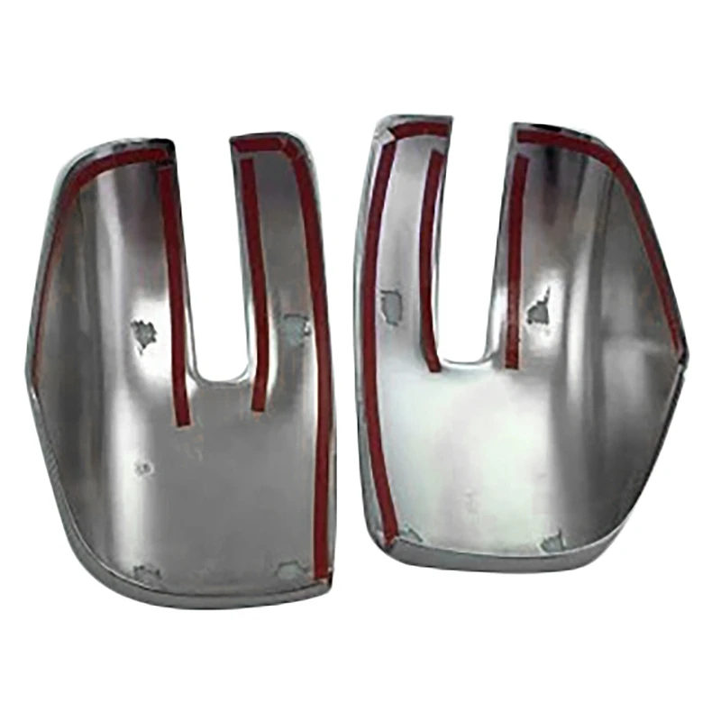 Car Chrome vista posteriore retrovisore laterale copertura dello specchio in vetro Trim Frame Side Mirror Caps per Jeep Renegade 2015-2017