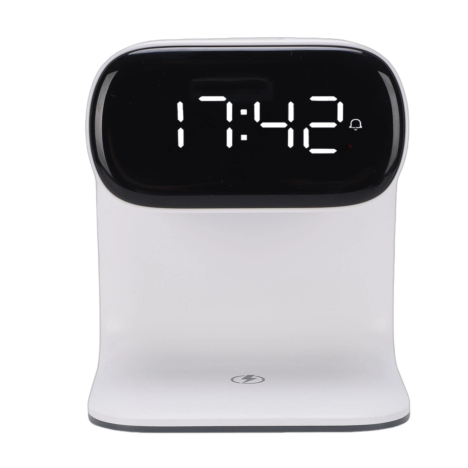 3 in 1 Digital Clock Digital LED Alarm Clock Night Light Bedside Clock Versatile Bedside Companion 15W Touch Smart Lamp