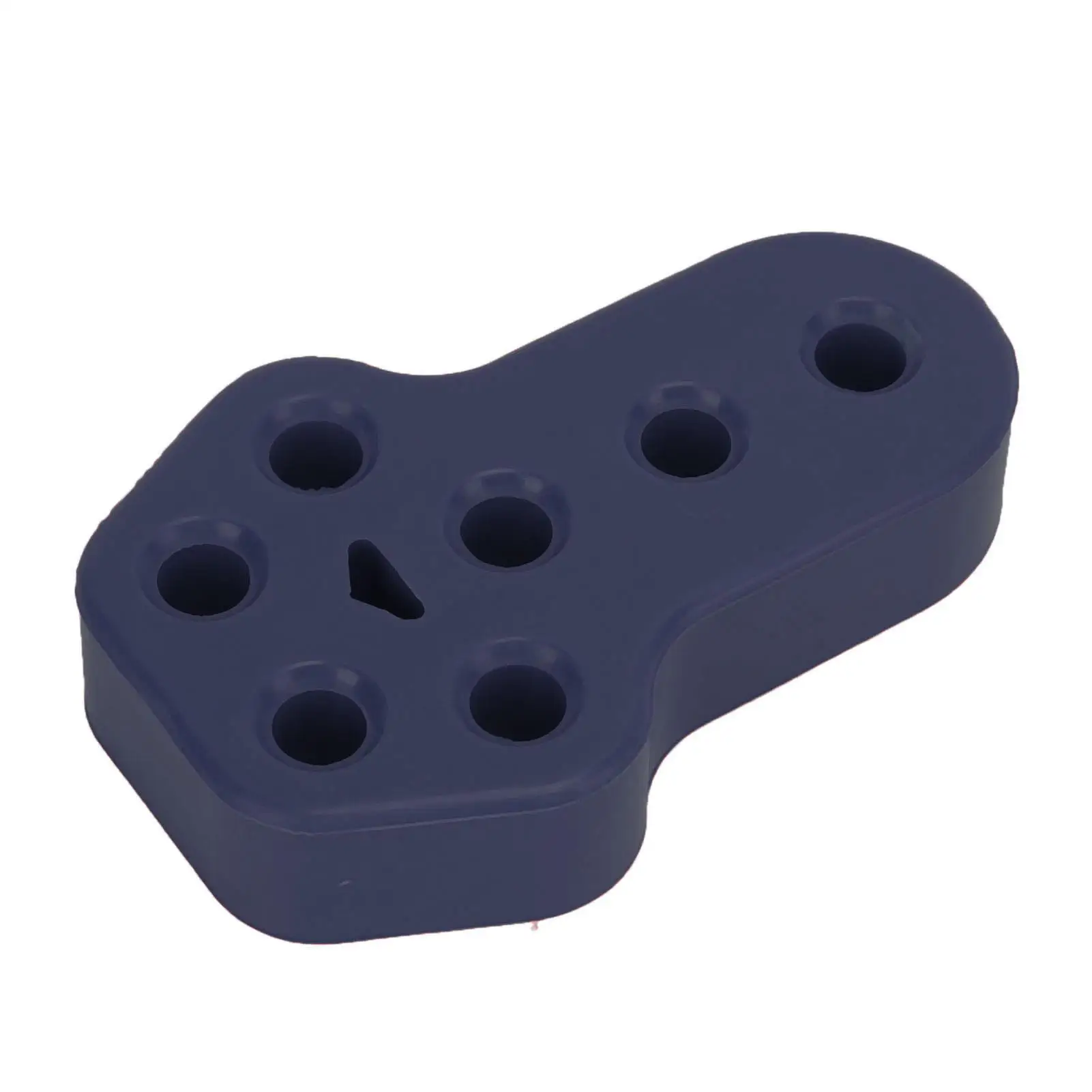 Muffler Rubber Insulator 7 Holes Easy To Install Long Lasting Car Exhaust Hanger Bushing 12mm Dia for chassis for Bracket