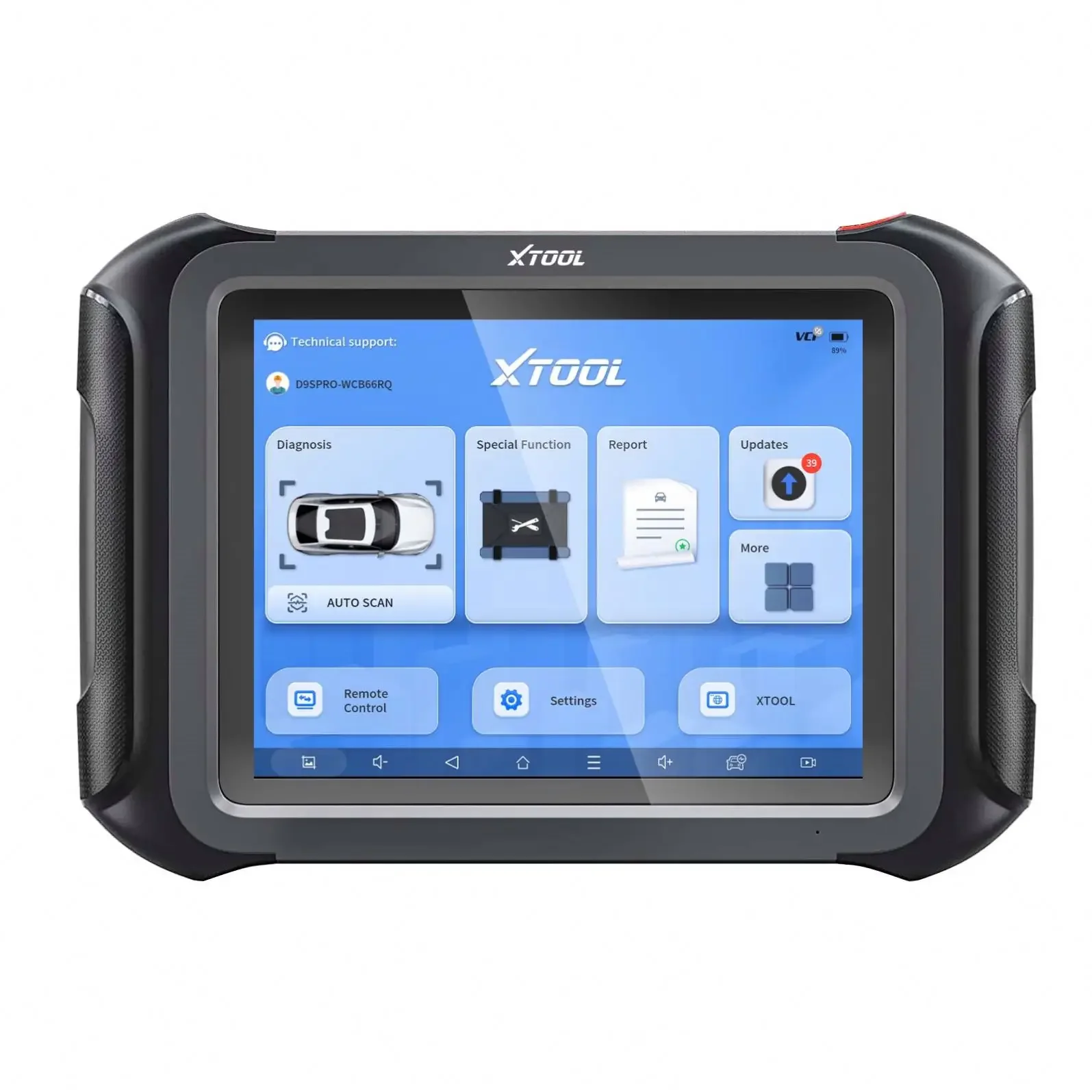 2023 XTOOL D9S PRO WIFI Connection Auto Diagnostic Scanner Support ECU Coding Topology Mapping Key Programming 42 Service Functi