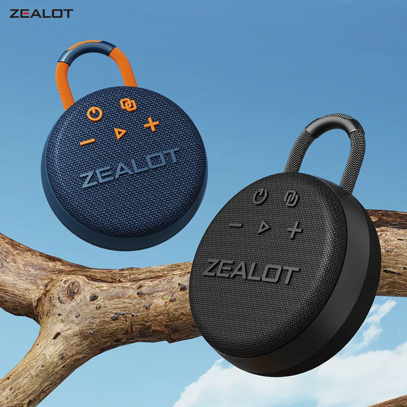 

ZEALOT-S77 Беспроводной Bluetooth-динамик Водонепроницаемый спортивный звуковой ящик Открытый портативный сабвуфер Открытый прозрачный стерео музыкальный объемный звук