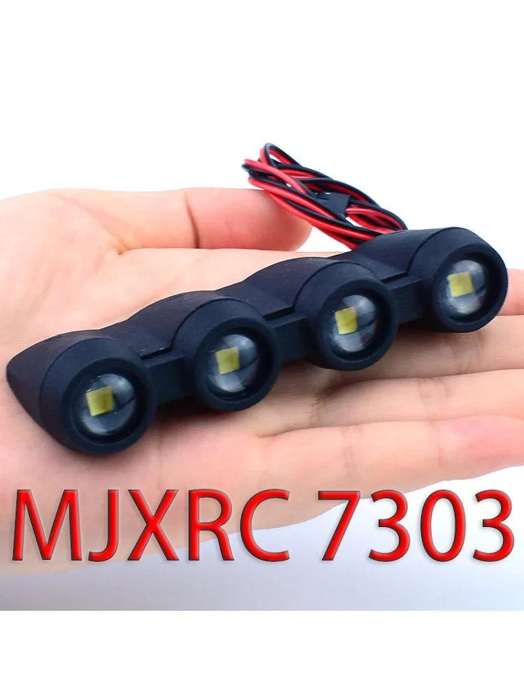 MJX Simulation avant projecteur capot lumière pour 1/7 Hyper Go MJXRC 7303 C3 télécommande voiture tout-terrain haute vitesse RC voitures camion