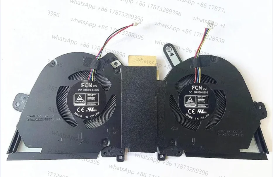 12V New CPU GPU Cooling Fan For Asus TUF Gaming Dash F15 FX516 FX516P Air RTX3070 Laptop Cooler Fan