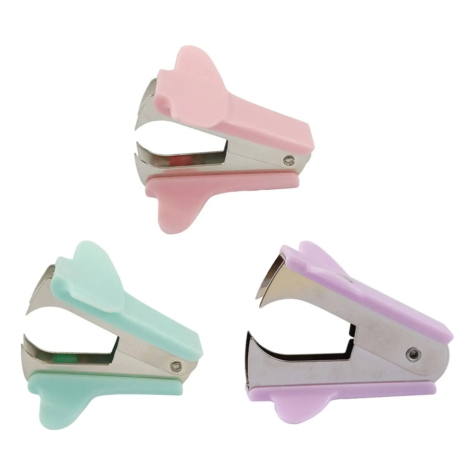 Small Claw Staple Remover Lightweight Plastic Binding Tool for Office School Home Stationery Essentials