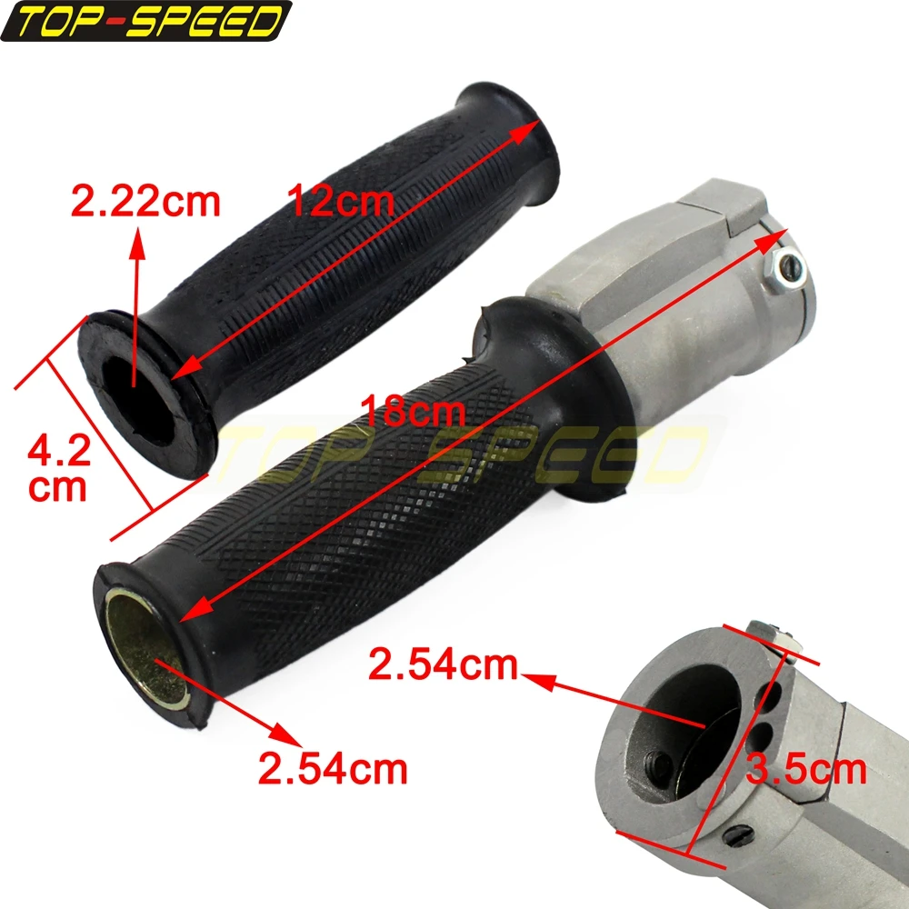 Motorcycle Left/Right Throttle Handle Grip Handle Bar Grip For BMW R50 R1 R12 R71 M72 K750 Ural Sidecar Retro Rubber Handle Grip