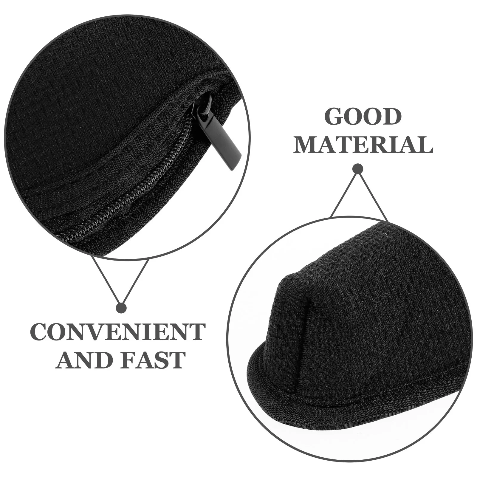 Tas Penyimpanan Mikrofon Tas Pelindung Nilon Tahan Lama Tas Pembawa Mikrofon Portabel untuk Perjalanan Pesta Ktv Kantong Penyimpanan Mikrofon