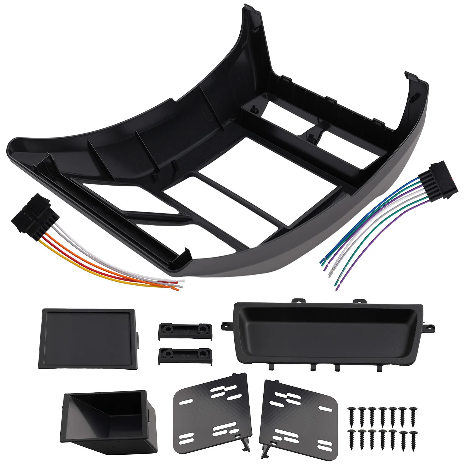 

Center Radio Trim for Jeep Wrangler TJ 1997-2002 956541 956549 Plastic