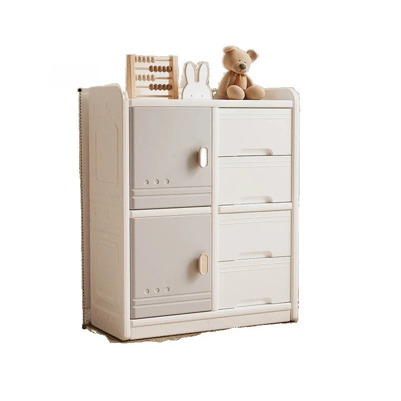 

Children's storage rack, floor-to-ceiling household product storage cabinet, storage sorting