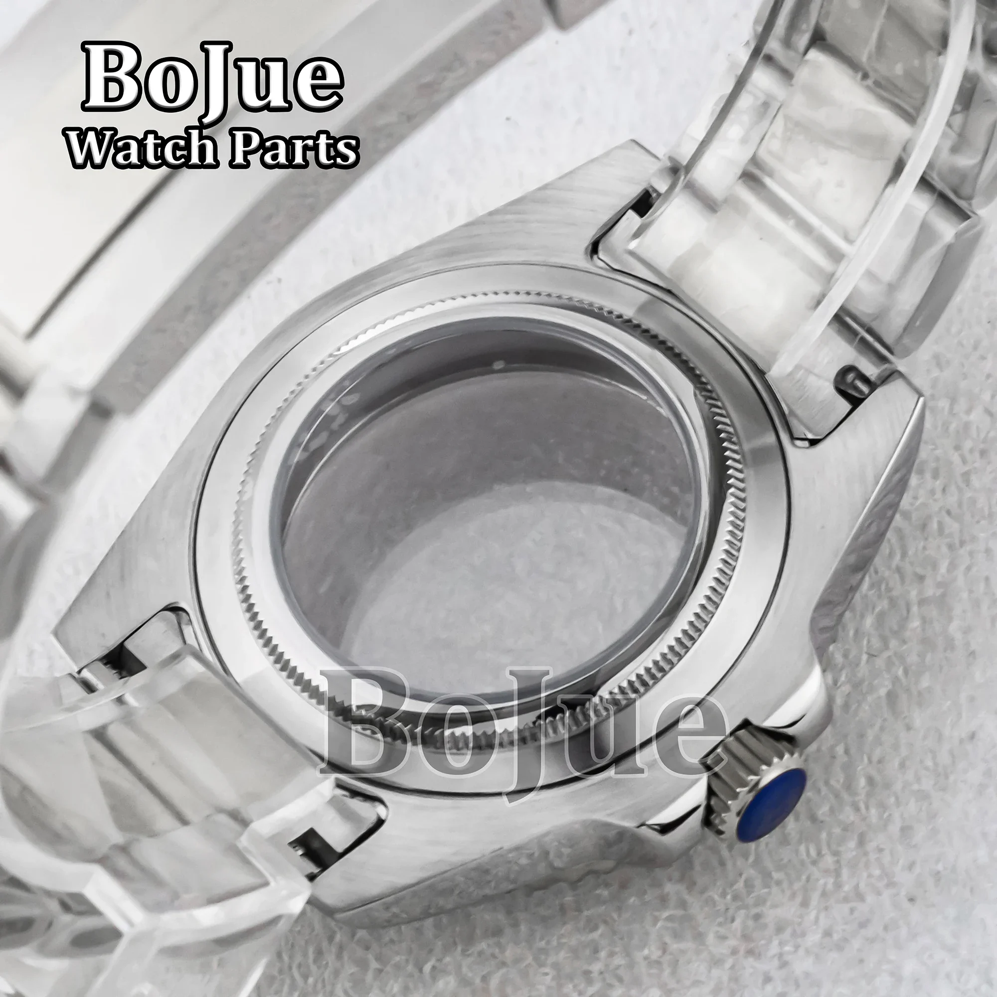 เคส NH35 40มม. สำหรับ NH35 NH34 Seiko NH36 28.5มม. สายรัดข้อมือสำหรับผู้ชายสายรัดหอยนางรมเครื่องประดับกรอบเซรามิก