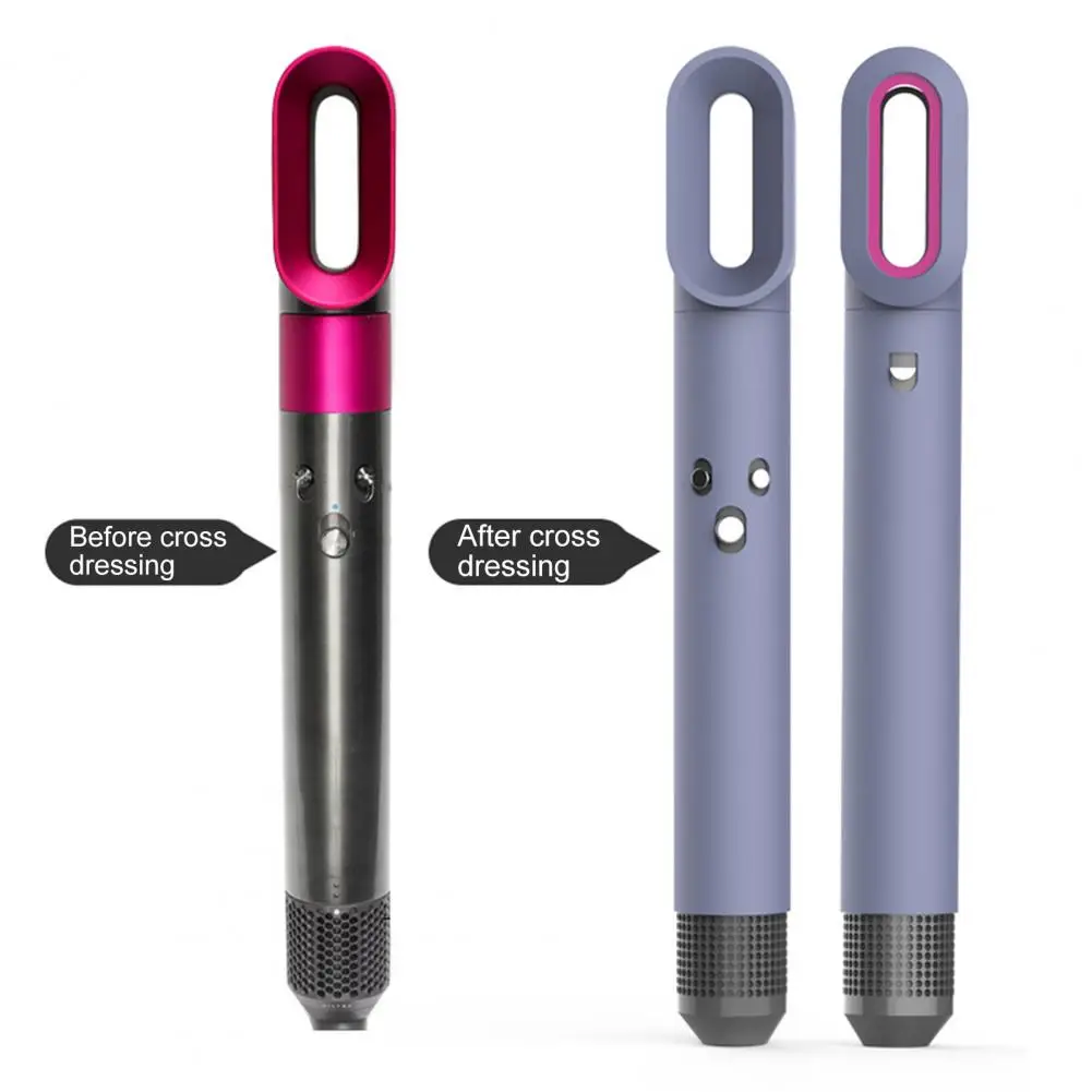 Cover Case Dust-proof Anti Drop Silicone Protective Case Anti-scratch Protective Cover Case for-Dyson Airwrap Styler