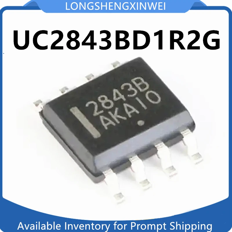 1PCS 2843B UC2843BD1R2G High Performance Current Mode Controller Power Chip IC Patch SOP-8