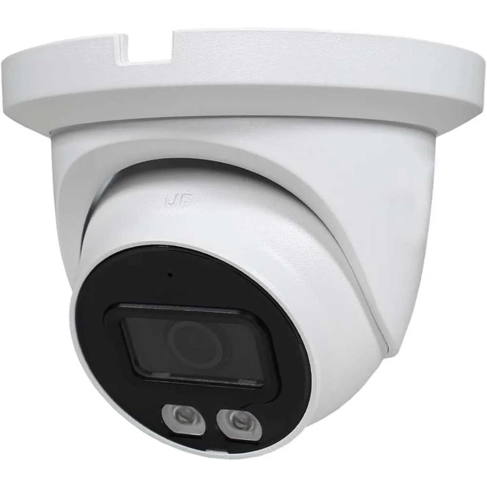 r-tech 2mp smart dual light hdcvi fixed-focal eyeball camera, full-color night vision - 4 pack