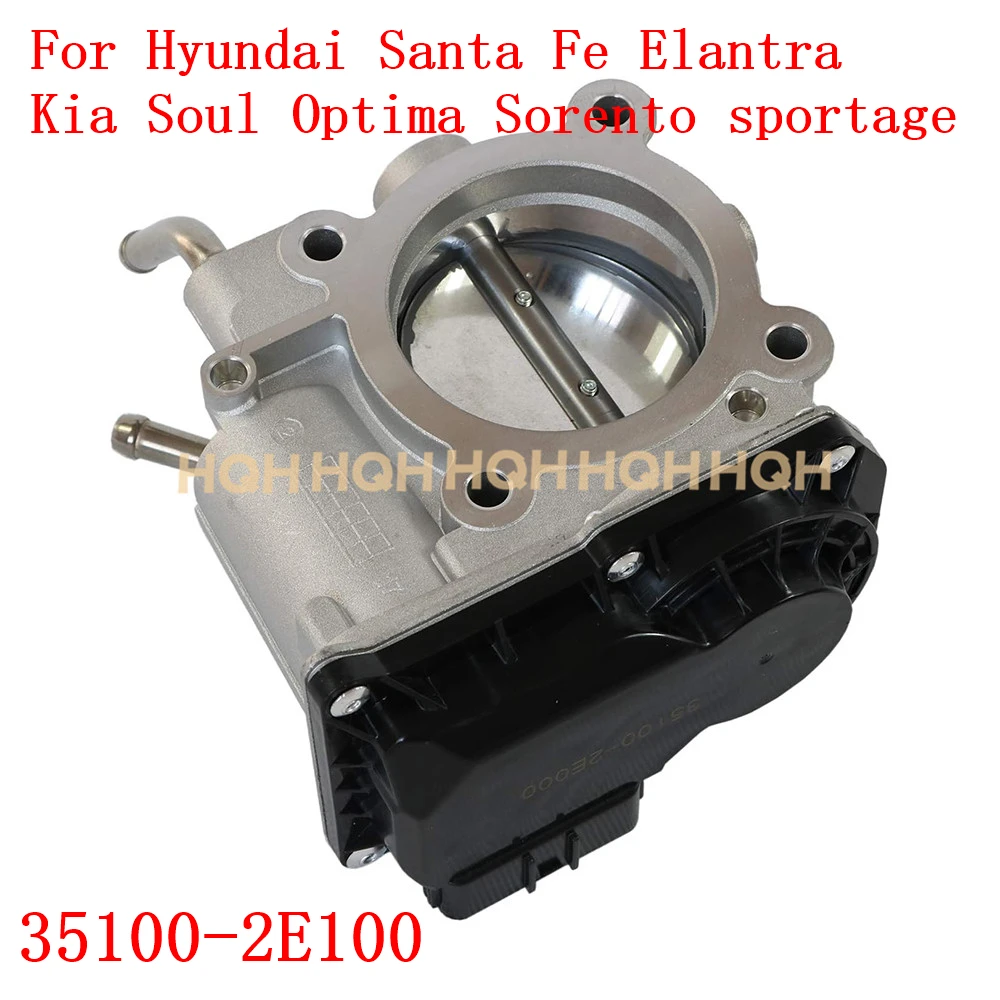 

Корпус дроссельной заслонки 35100-2E100 351002E100 для Hyundai Santa Fe Elantra 2011-2015 Kia Soul Optima Sorento Sportage л