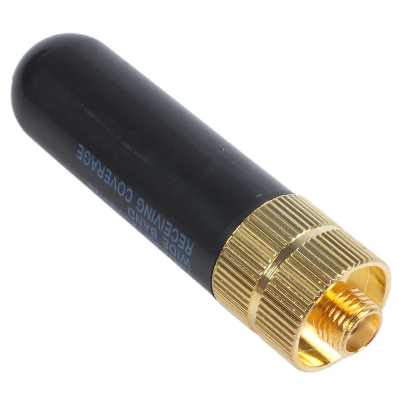 Antenna dual band femmina 5X SRH805S SMA-F per Baofeng GT-3 UV-5R BF-888S Radio-A74Z