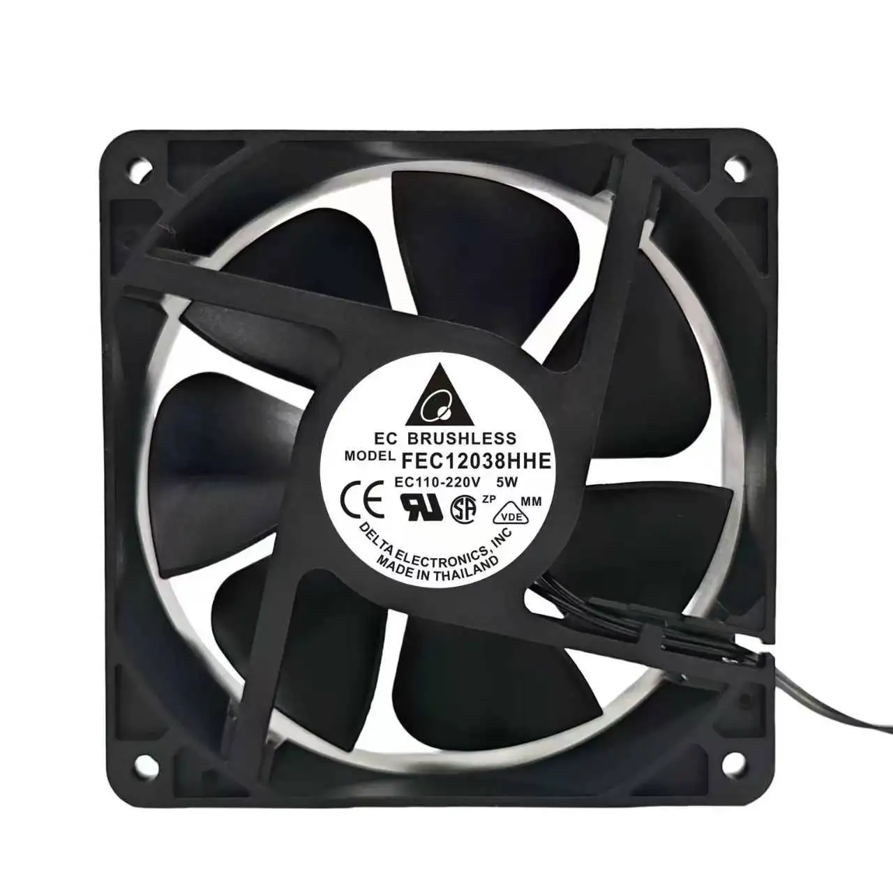 

Original For Delta FEC12038HHE EC Fan 12038 110V 220V 5W Brushless Dual Ball Server Cabinet Exhaust Cooling Cooler in Thailand