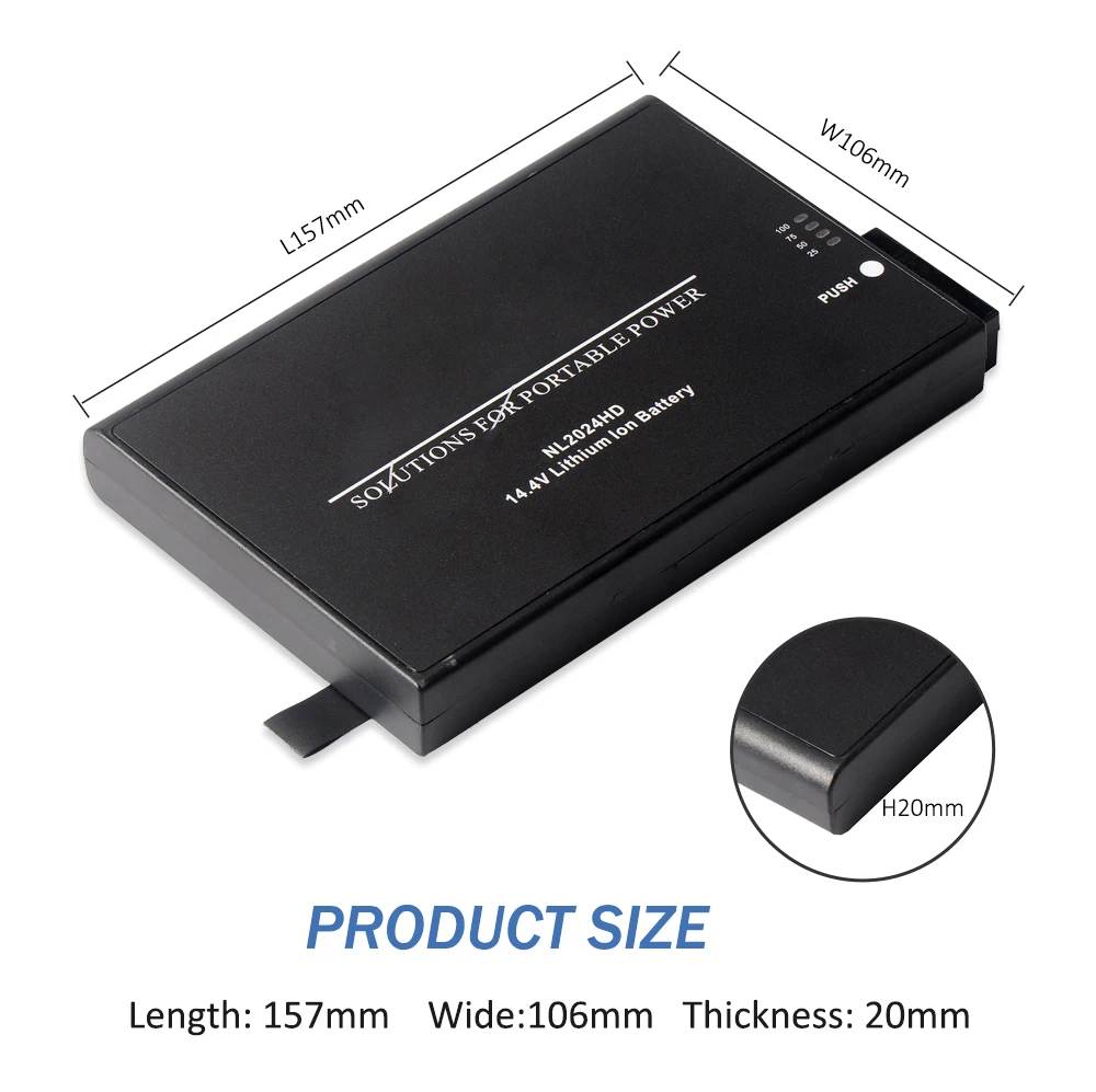 Imagem -05 - Etesbay Nl2024hd 6600mah Bateria de Lítio Lon para Energia Inspirada Nl2024 Nl2024hu22 Nl2024hd22 95wh Nl2024ed22 Nl202x Rh2024hd34