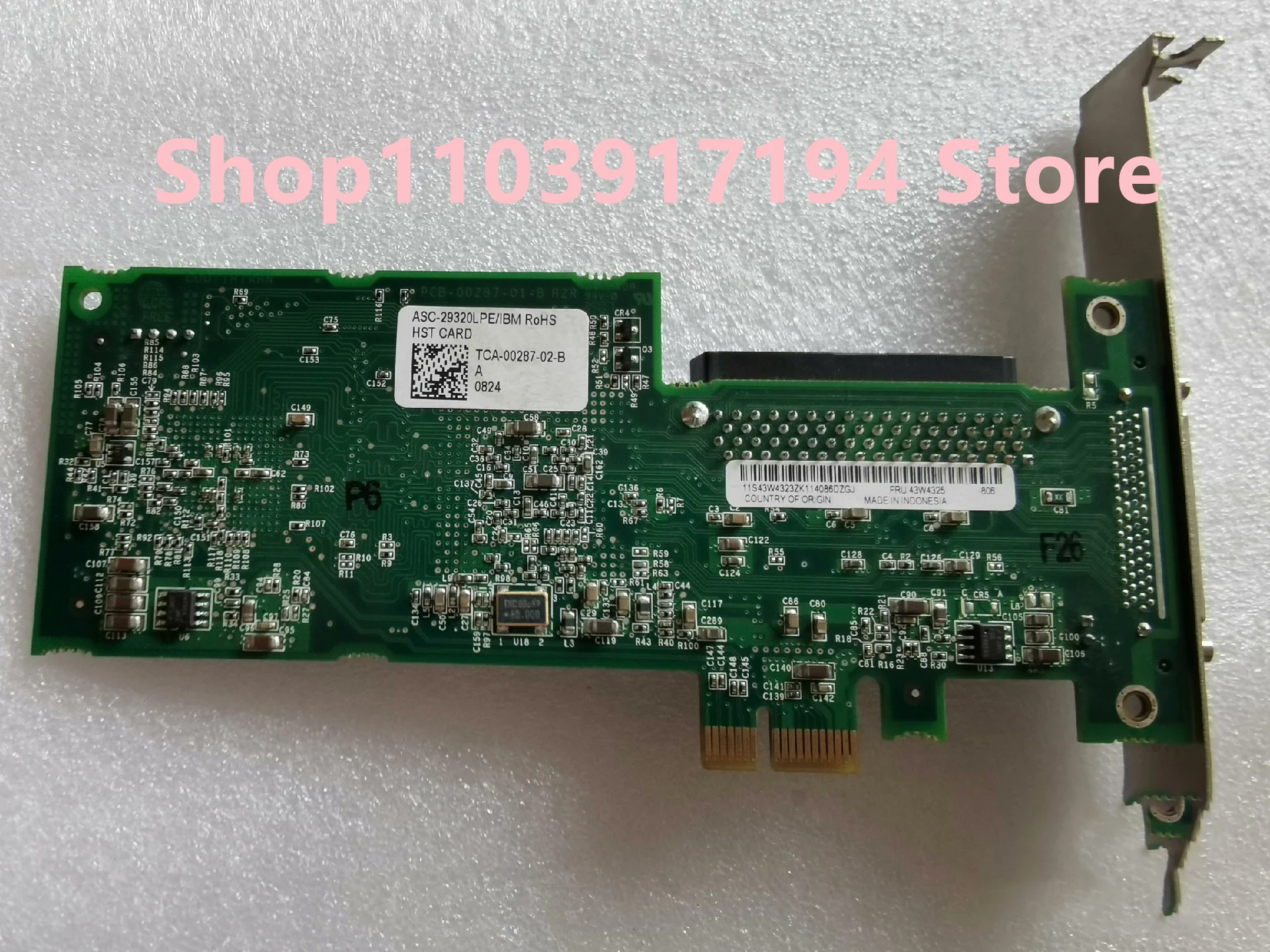 FOR  Adaptec ASC-29320LPE  320M PCIE SCSI CARD