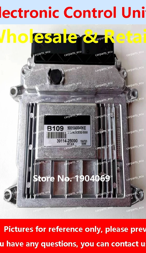 

B112 39114-2B120 ECU B110 39114-2B100 39110-26BE2 для Hyundai Elantra KIA Компьютерная плата двигателя автомобиля/M7.9.8 B109 39114-2B090