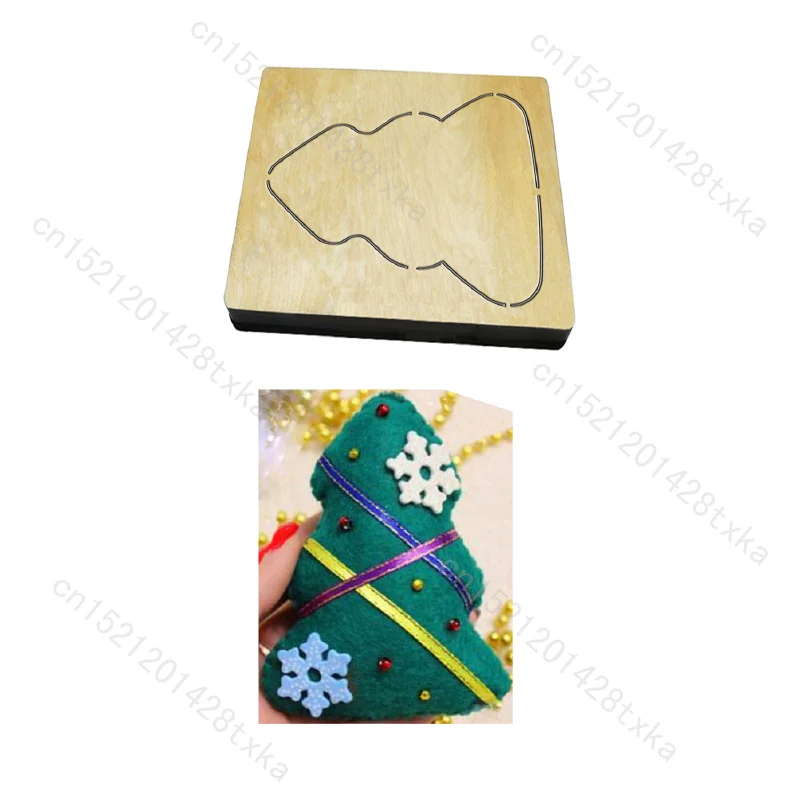 

Wooden Christmas Tree Cutting Dies, New Scrapbooking, C403-11