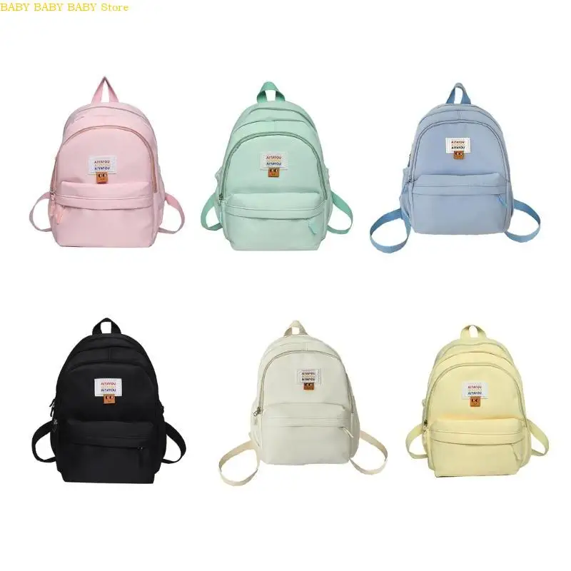 

Q81A Backpack Double Strap Shoulder Bag Bookbags for Girl Student Versatile Rucksack