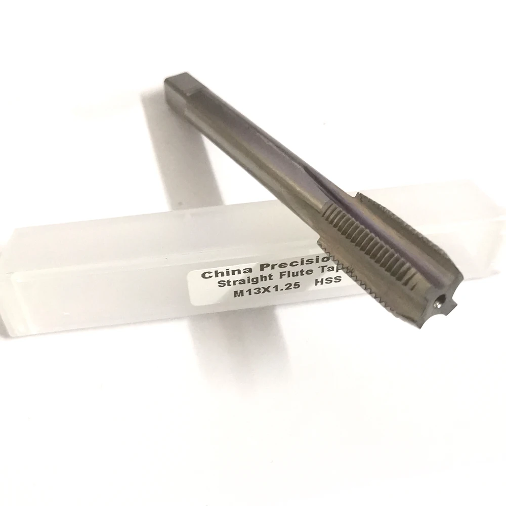Tarauds droits à vis fine, HSS Meaccelerthread, M13, M13X2, M13X1.75, m13x1.5, m13x1.25, m13x1, m13x0.75, m13x0.5