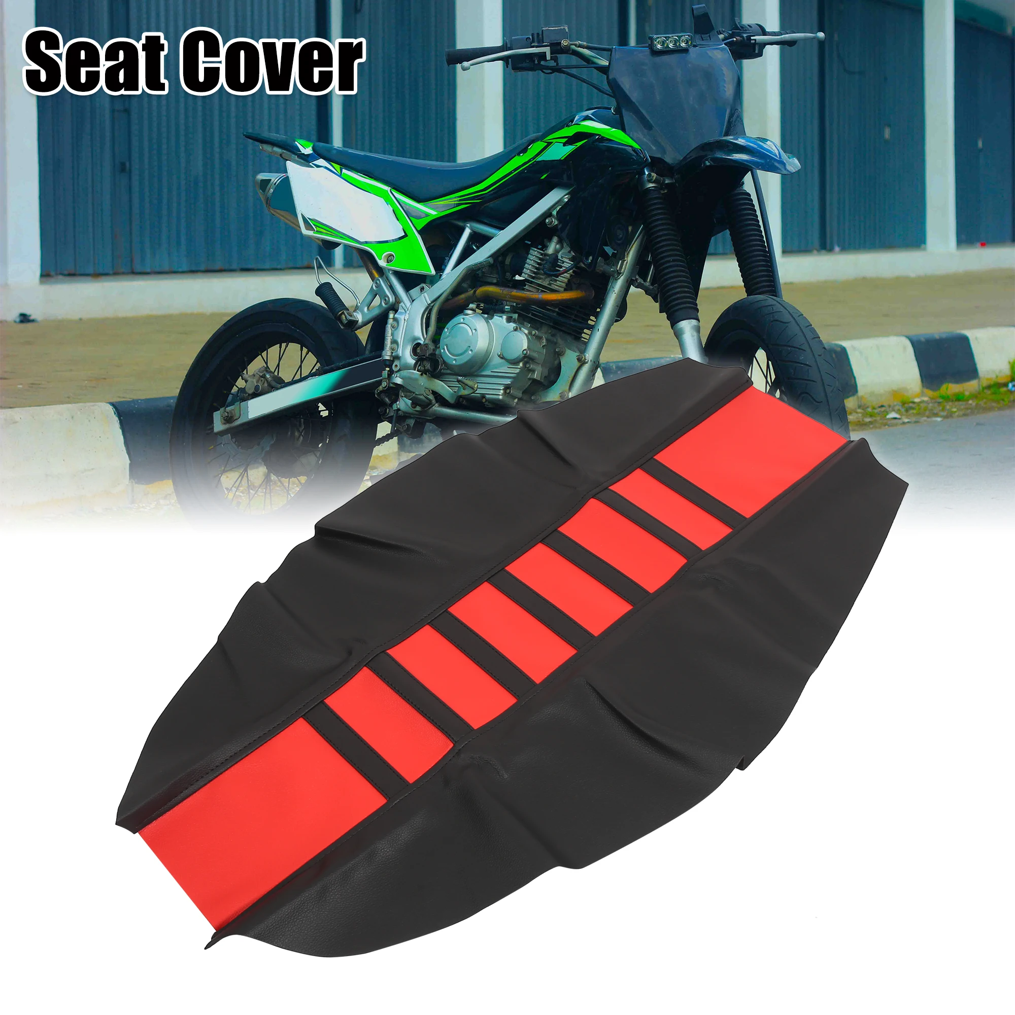 

Motoforti Universal Motorcycle Dirt Bike Faux Leather Soft Seat Cover Anti Slip Seat Cushion For Motocross Motorcycle