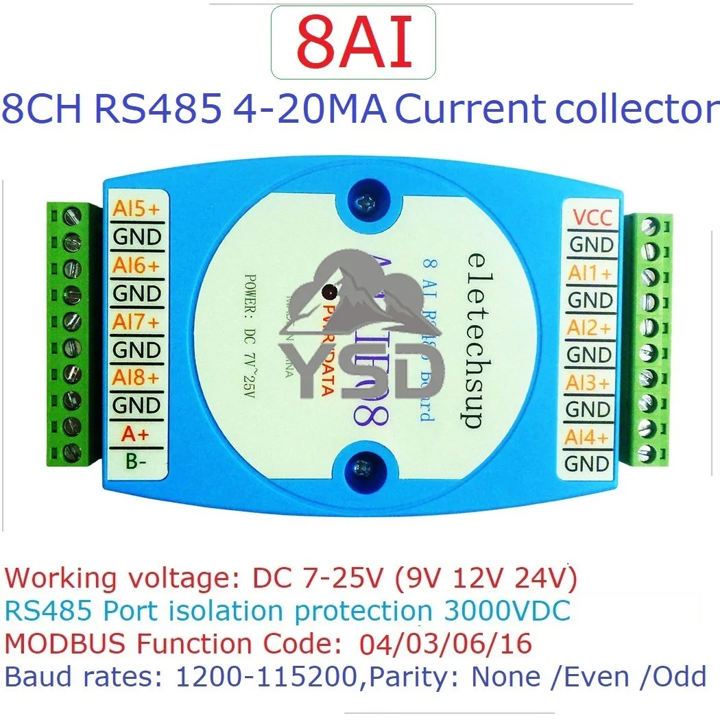 Dc 12V-24V 8AI 8VI …