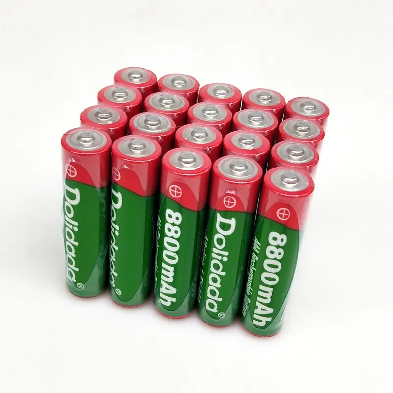 Dolidada AAA battery 1.5V 8800mAh Rechargeable Batteries For Remote Control Toy Light With 1pcs 4-cell Battery 2A Charger