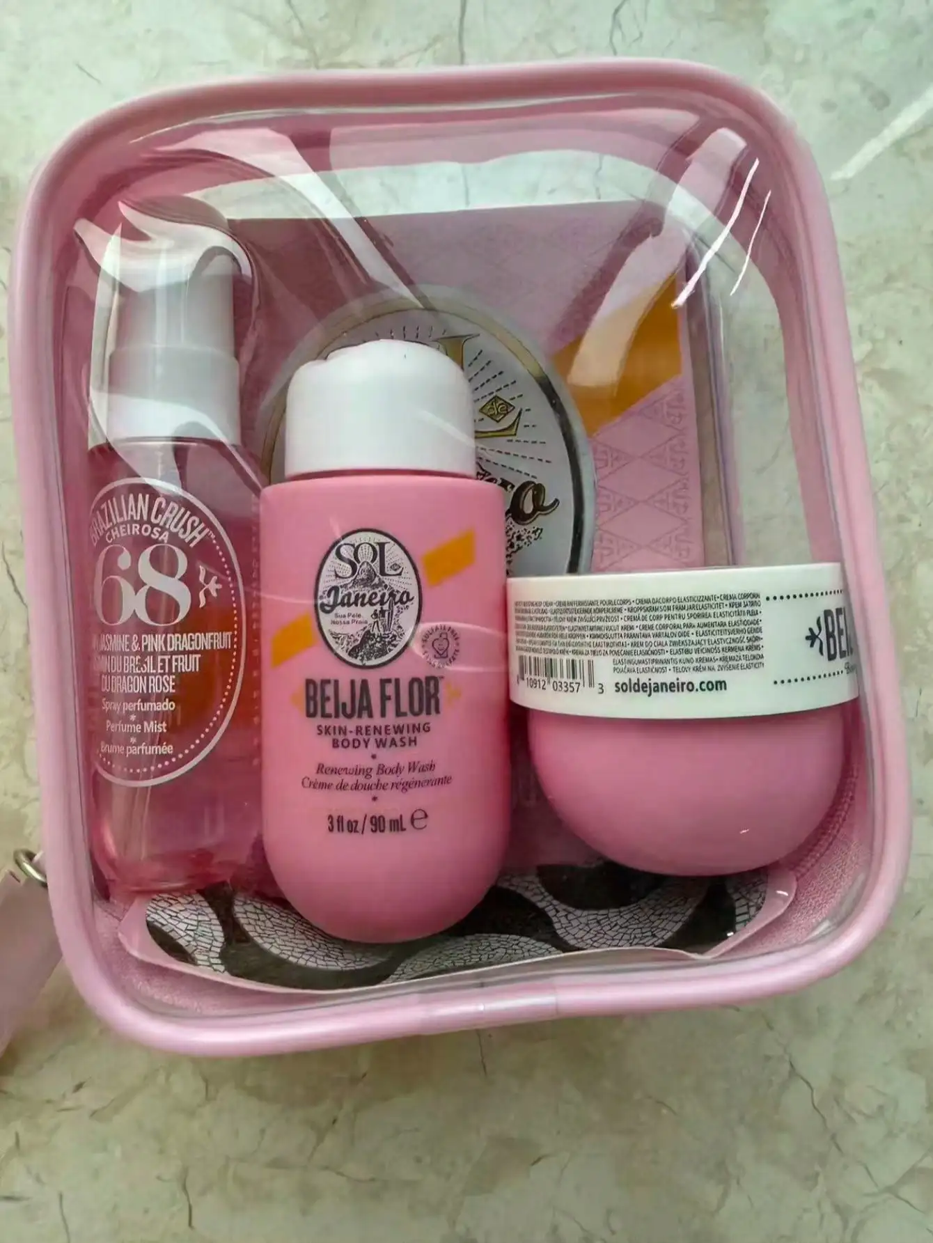 Tropical Beija Floré Body Wash 3oz – Gel de ducha hidratante fresco inspirado en Cheirosa'68