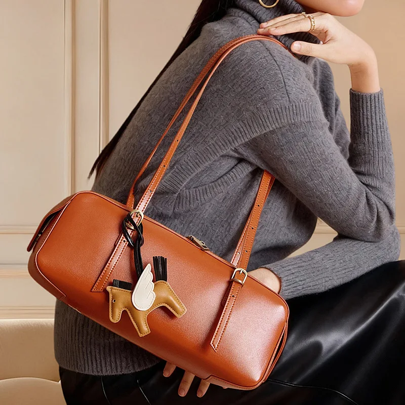 nuevo-bolso-retro-de-bolos-para-mujer-bolso-de-mano-casual-de-cuero-curtido-bolso-tipo-salchicha-cartera-universal-de-moda