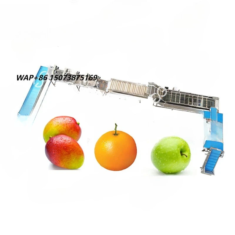 Gelgoog Lemon Fruit Waxing Machine Cleaning Brush Roller Industrial Orange Washing Machine With Brush Roller