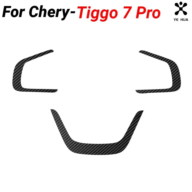 Car Styling For Chery TIGGO 7 Pro 2020 2021 2022 Steering Wheel Car Stickers Accessories Interior Decoration Automobiles Parts