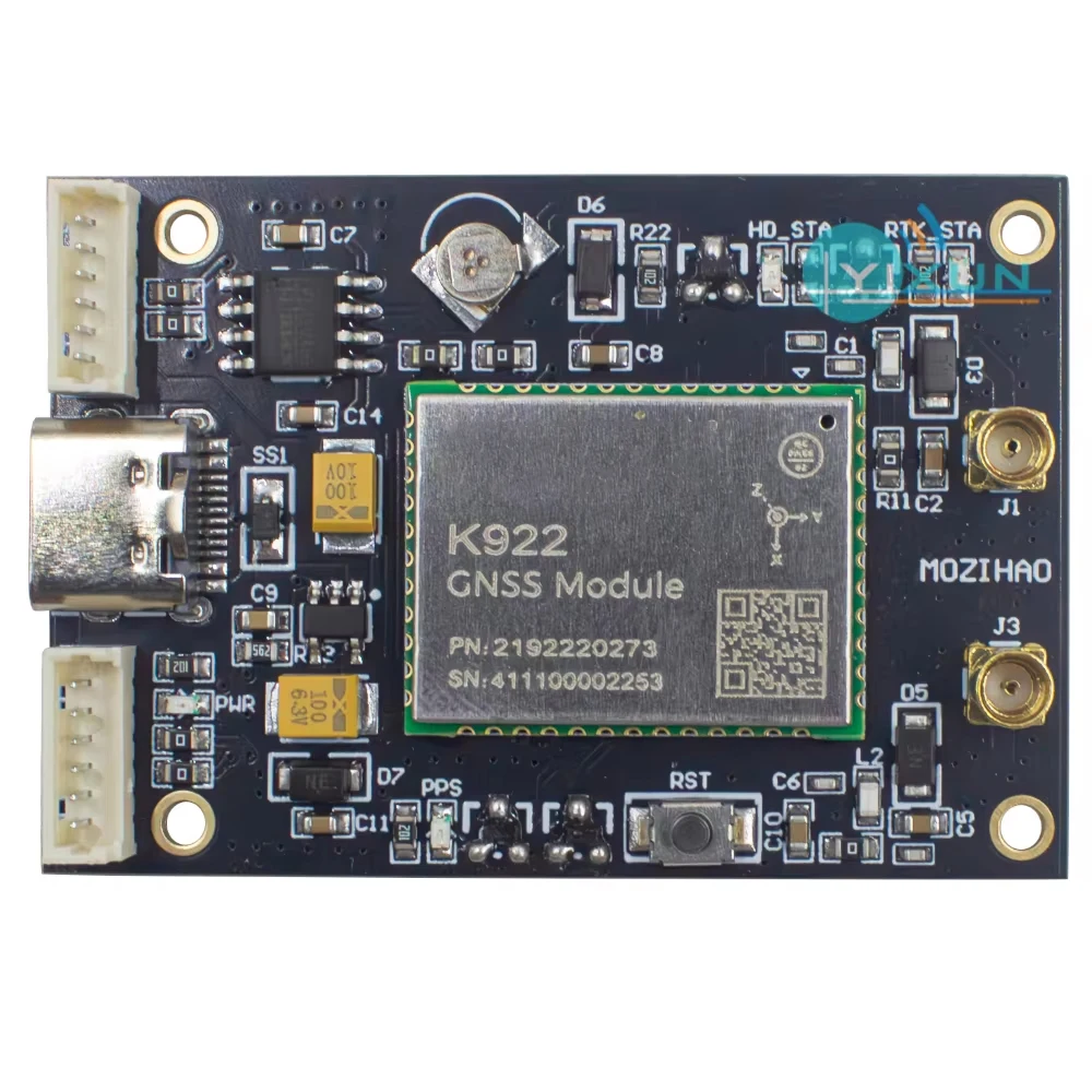 K922 GNSS Module RTK Directional Positioning Board Inertial Measurement High Precision Base Station FPV UAV Replace UM982