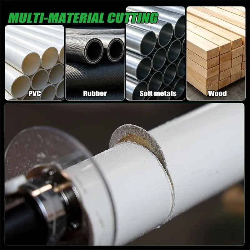 AB46-Inside Pipe Cutter Tool With Metal Handle 48Mm&76Mm Guide Disks Plumbing Tools For PVC, PPR & ABS Pipes