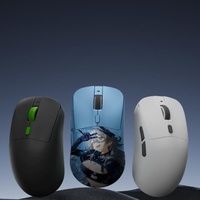 New Darmoshark X5 High Performance Dual 8k Non-Porous Lightweight With Charging Base Paw3395 Gaming Office Wireless Mouse Gamer