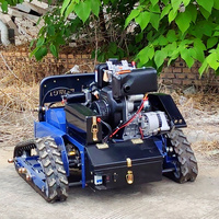 Customized Factory Direct Sales  Cutting Width Intelligent Remote Control Robot  Crawler Remote Control Lawn Mower