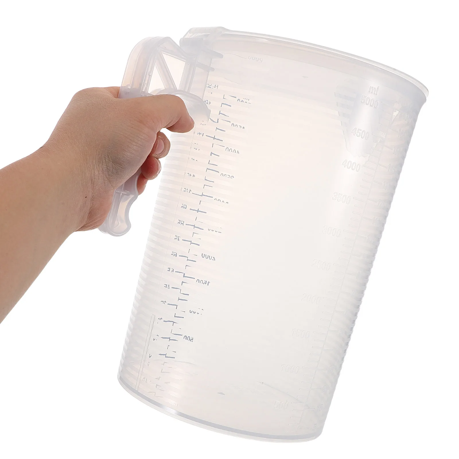 

5L Measuring Cup Food Grade Transparent Large Capacity Precise Scale Commercial Kitchen Beverage Station Plastic Graduated