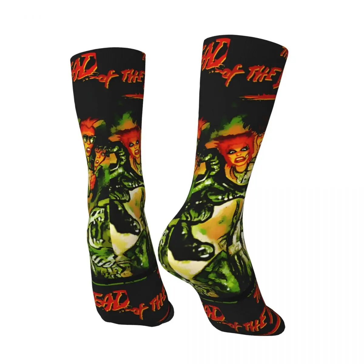 Funny Happy Fun And Funny Men's Socks Vintage Harajuku R-Return Of The Living Dead Hip Hop Novelty Casual Crew Crazy