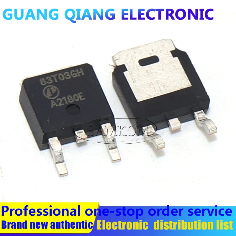 10PCS 83T03GH AP83T03GH TO-252 FET 30V 75A