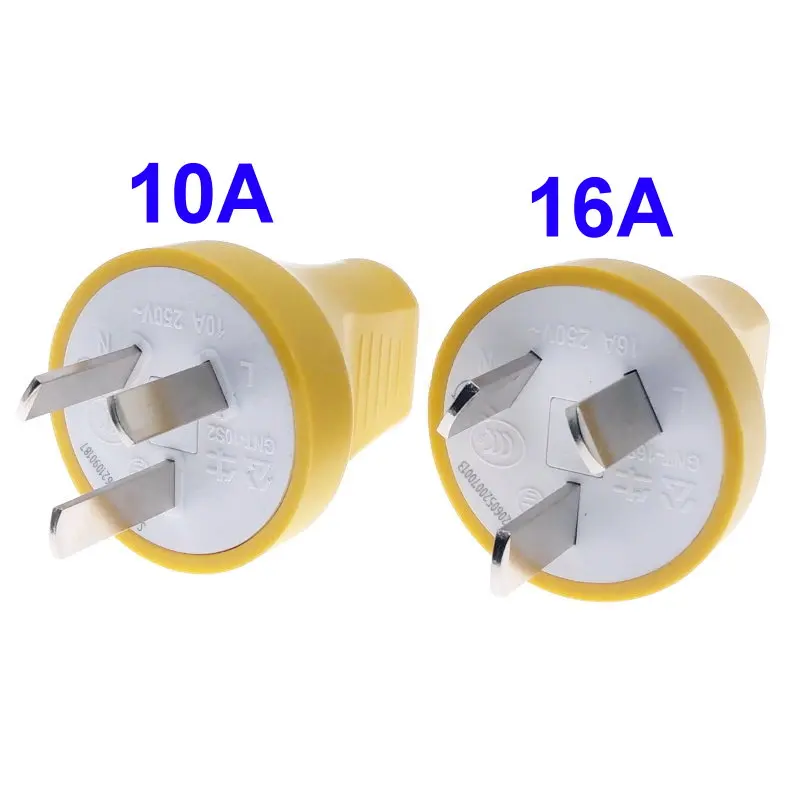 Auatralian nowa zelandia 10A, 16A męska 3-pinowa wtyczka Rewireable AC100 ~ 250V tylna