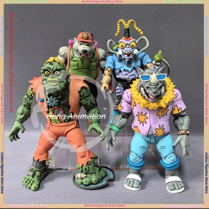 

NE Ninja Turtles Figurine Minotaur Model Articulated Action Figure Toy Figurine Desktop Ornament Anime Collectible Trendy Cool