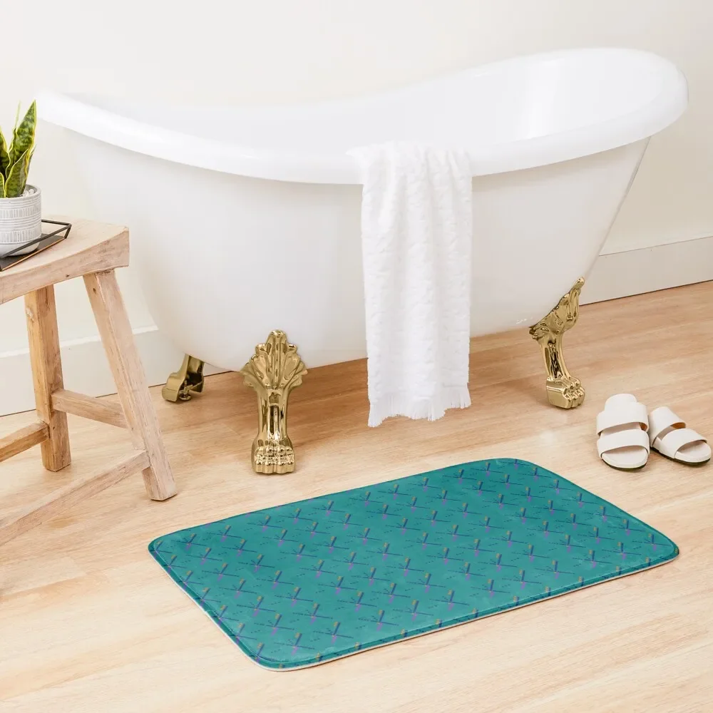 

PDX Portland Airport Carpet Bath Mat Bathroom Gadgets Bathrooms Accessories Novelties Non-Slip Bathtub Floors Mat