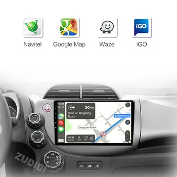 適用於本田飛度/爵士(2007-2013)的安卓16車用收音機,支援多媒體視訊播放、鏡像連接和分割畫面顯示,帶主機功能 8 最佳銷售 本田飛度安卓 - №1