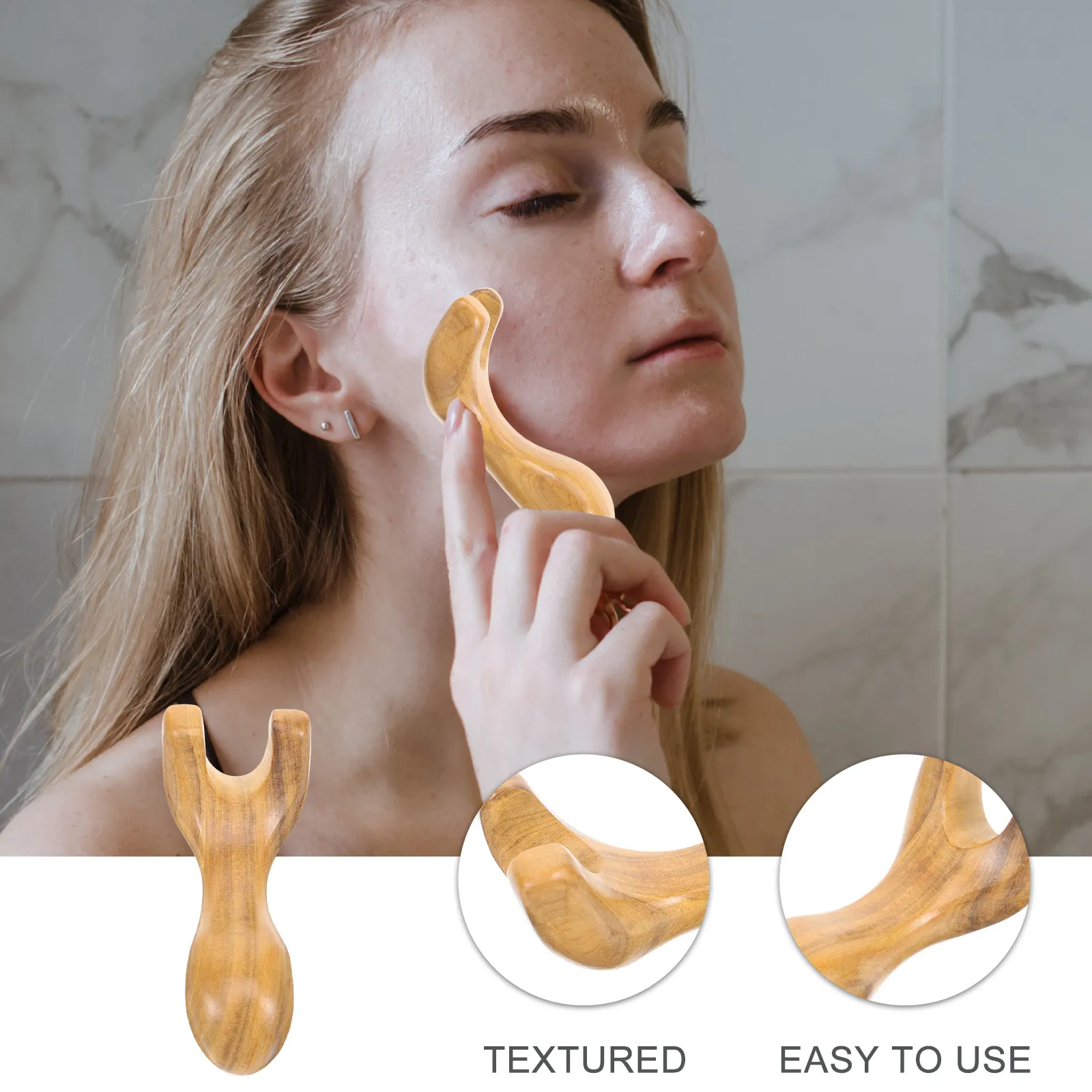 

Массажная доска Y-образной формы: эргономичный инструмент для самомассажа лица, шеи, спины, плеч и тела, для расслабления и воздействия на акупунктурные точки